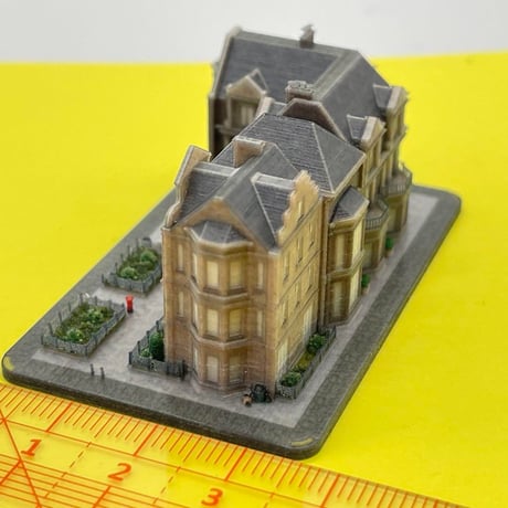 1/700 豪邸　お城　建物　フィギュア　KT-001 住宅模型　1/64より小
