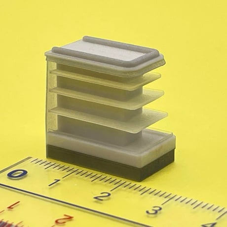 1/64 コンビニ　デザート棚　ミニチュア　フィギュアに　ジオラマ　住宅模型