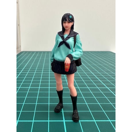 1/24 オーシャンコスモス0071　フィギュア　女子高生　完成品　リアルフィギュア