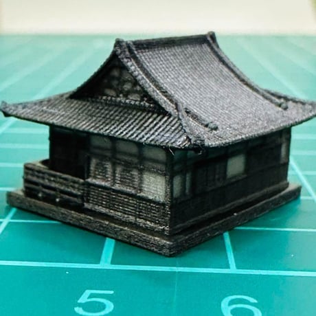 1/600★寺院★建物★フィギュアに★住宅模型　建築模型　ドールハウス★Nゲージより小★ジオラマに