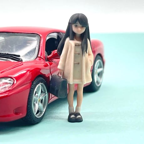 1/43 3DA-JK-003 フィギュア　完成品　ミニカーに　1/64より大