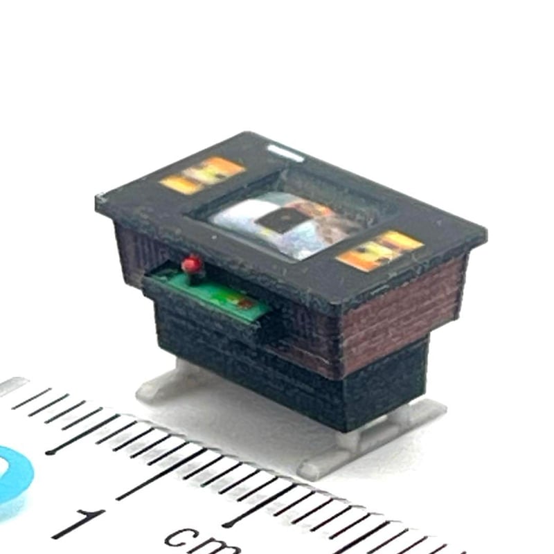 1/64 ゲーム機 昭和レトロ ミニチュア フィギュアに ミニカーに