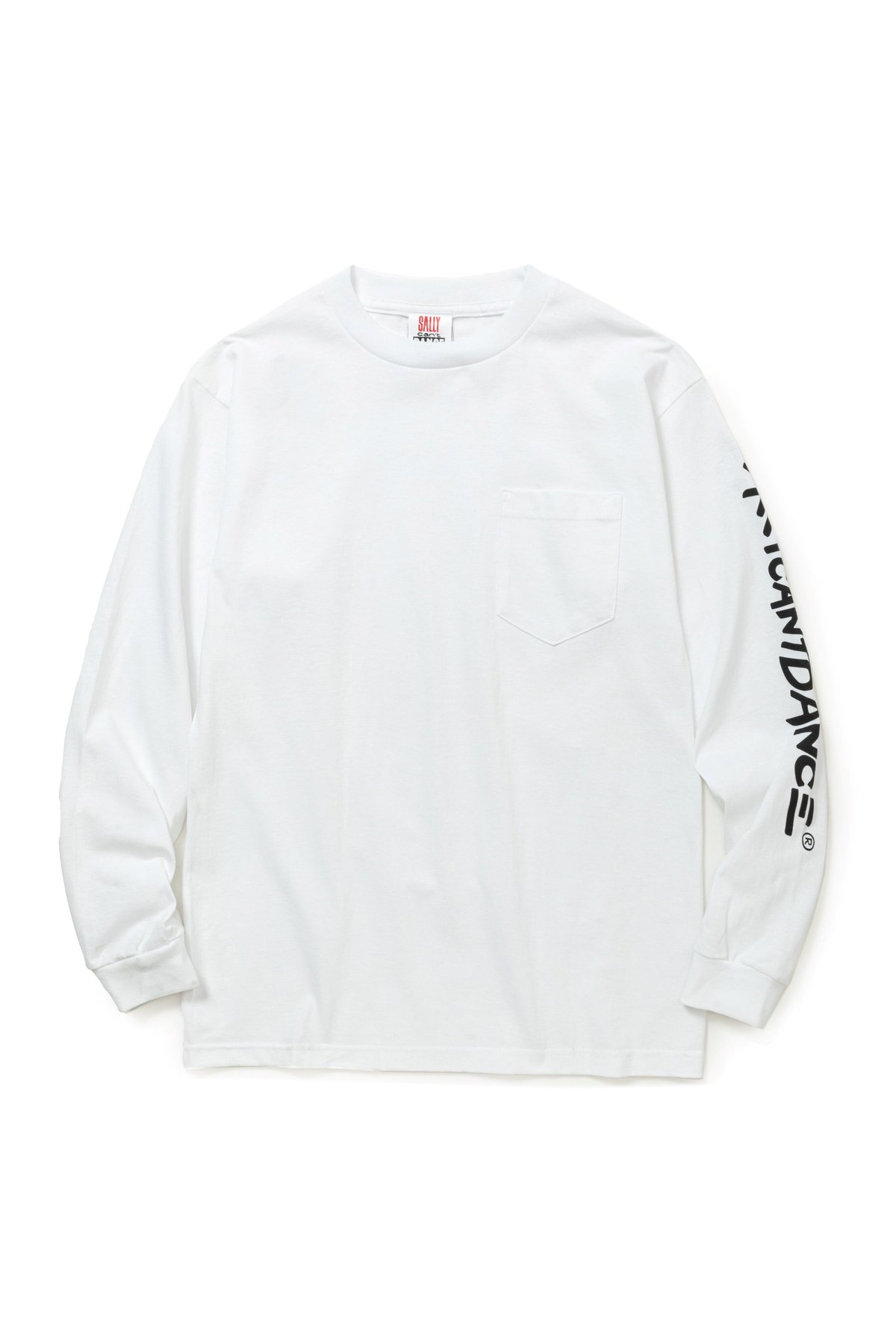 SALLY CAN'T DANCE L/S T-shirts 90's Logo White