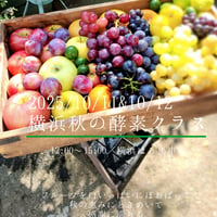 （準備中）10/10＆10/11秋の酵素クラス / 横浜ほろ馬車亭