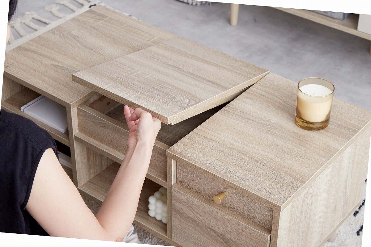 1台で2役を担う『Charme(シャルム)』シリーズのドレッサーテーブル Charme ドレッサーテーブル | cocofage