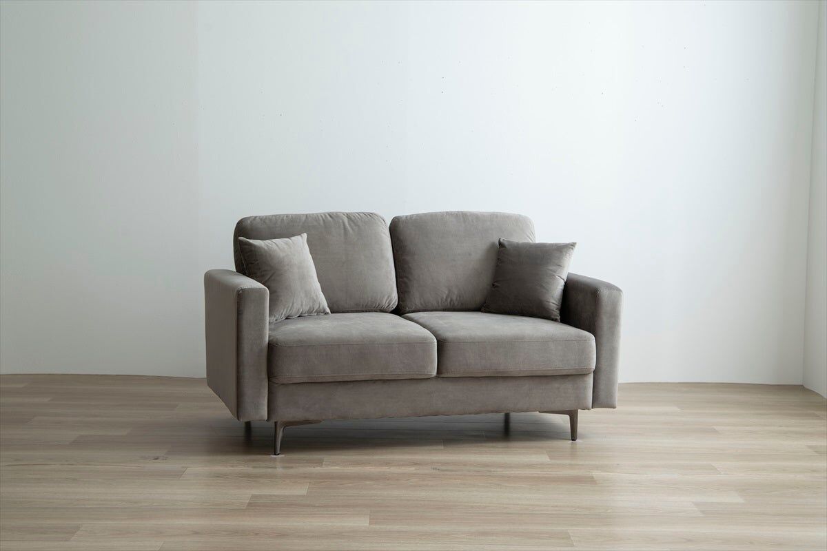 Ally 2人掛けソファ ホワイト・グレー Ally 2人掛けソファ ホワイト・グレー