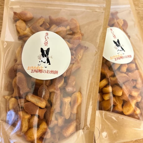 お魚×無塩味噌せんべい【春限定】桜鯛　(大サイズ)
