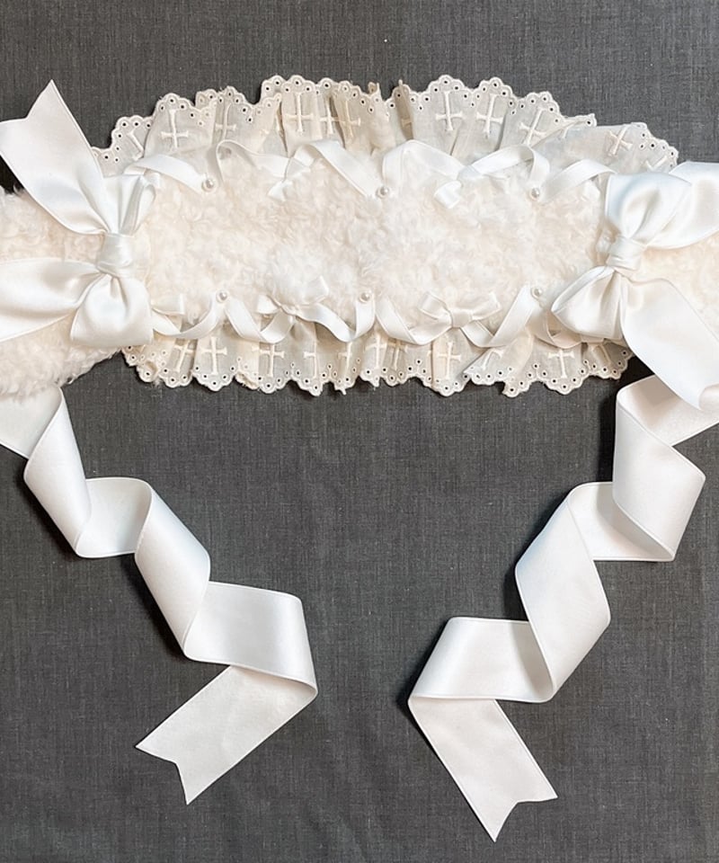 耳当て付きファーヘッドドレス | Atelier Meduse