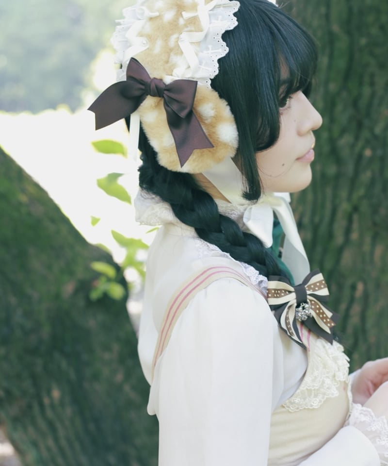耳当て付きファーヘッドドレス | Atelier Meduse