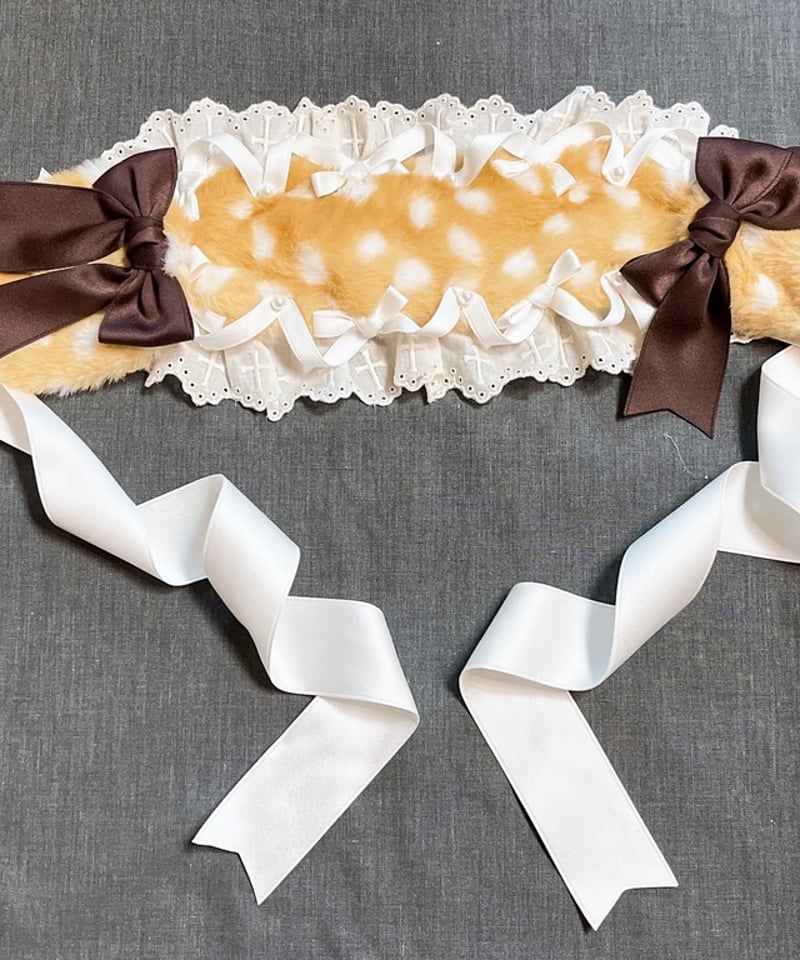 モワティエ　ヘッドドレス　お袖留め　セット 🖤🩶 10/11ワンマン&FCイベントのお衣装紹介🥳 OP→MAJOH様 ヘッド