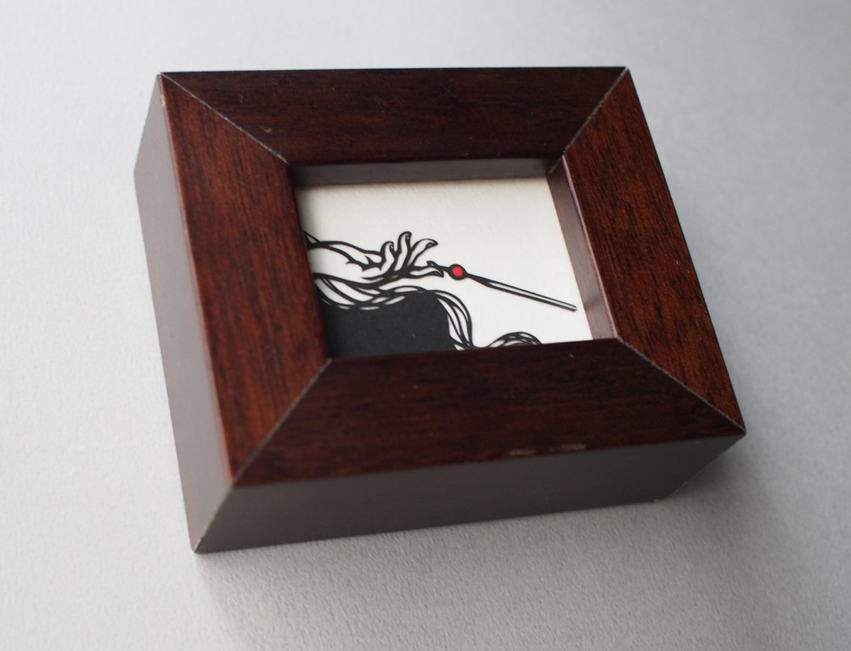 mimi かんざし ミニ切り絵「簪」 | Megumi Mochizuki