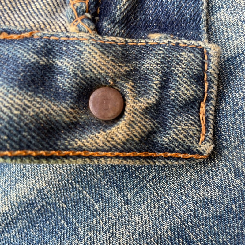 70s Levi's 505 66BigE denim pant | 古着屋 匠人