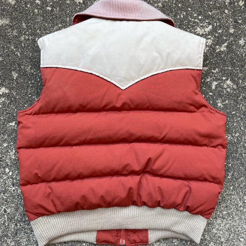 80s st.moritz vintage western downvest | 古着屋 匠人