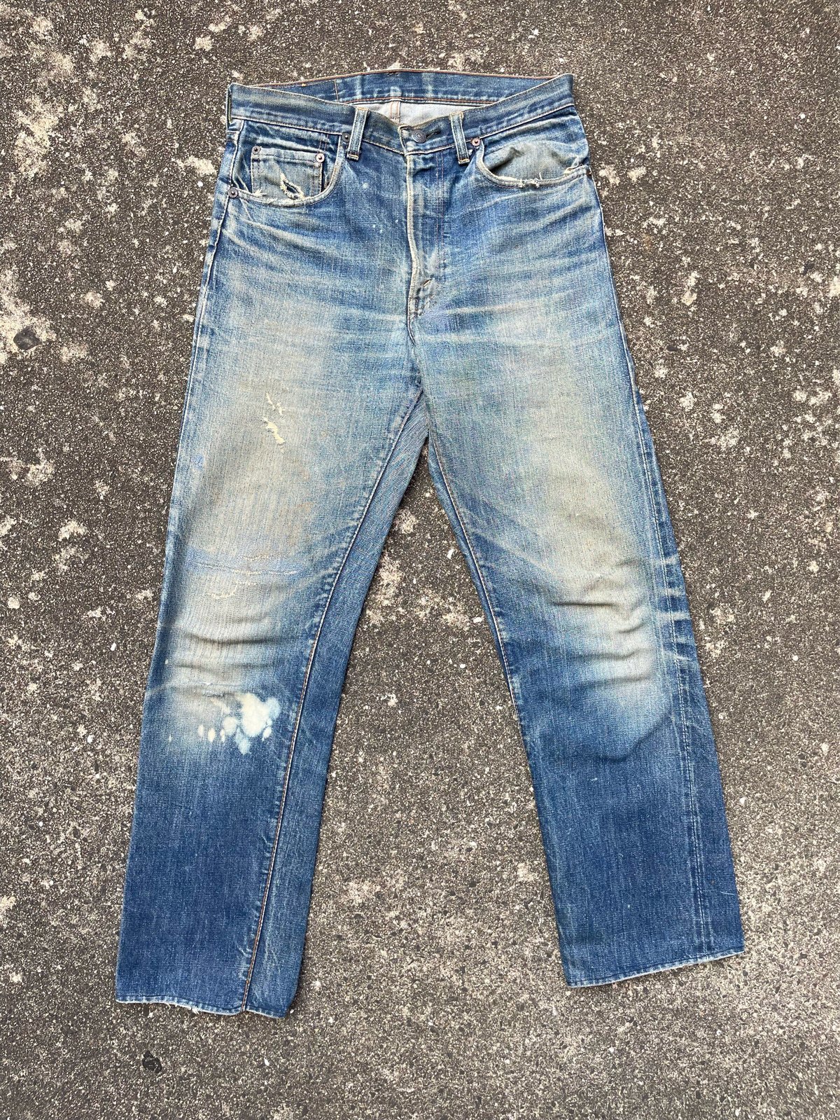 70s Levi's 505 66BigE denim pant | 古着屋 匠人