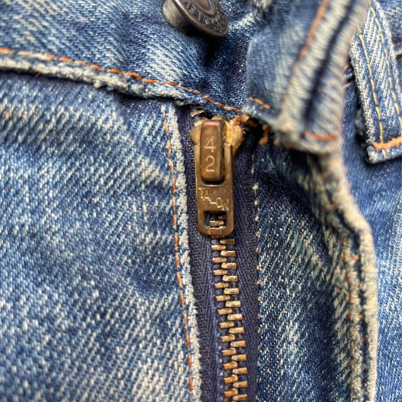 70s Levi's 505 66BigE denim pant | 古着屋 匠人