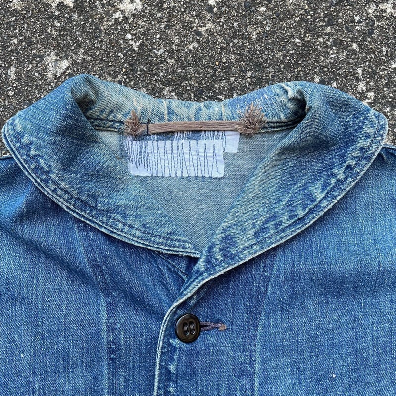 40s usnavy ショールカラー カバーオール | 古着屋 匠人
