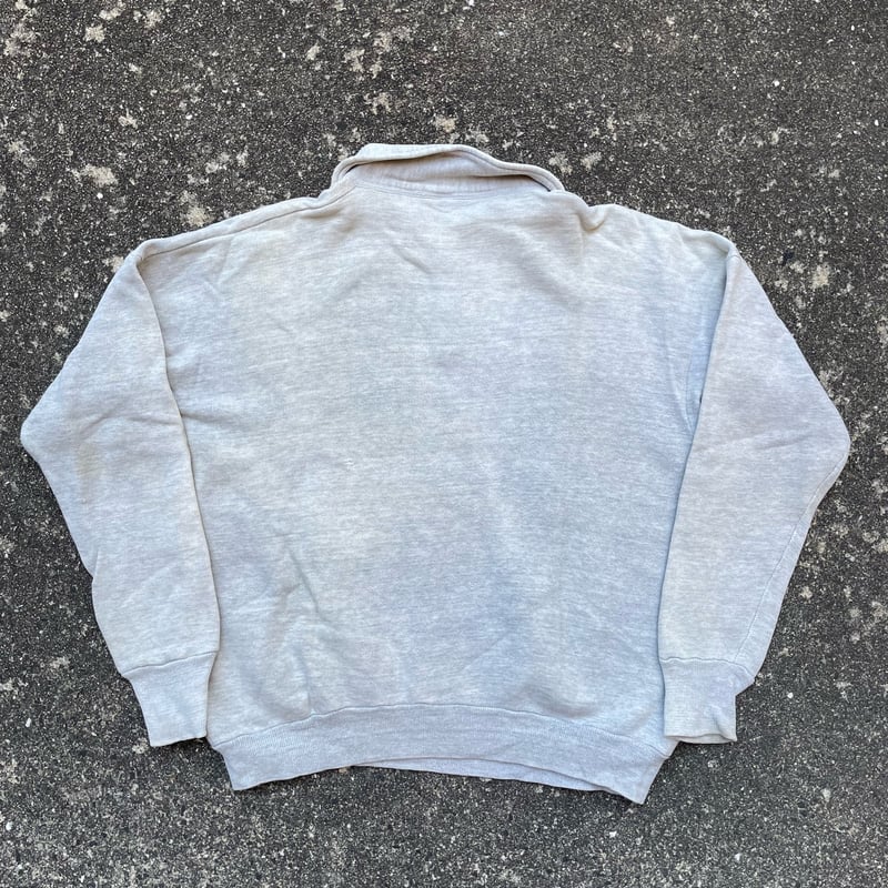 60s sportswear vintage harf zip sweat | 古着屋 匠人