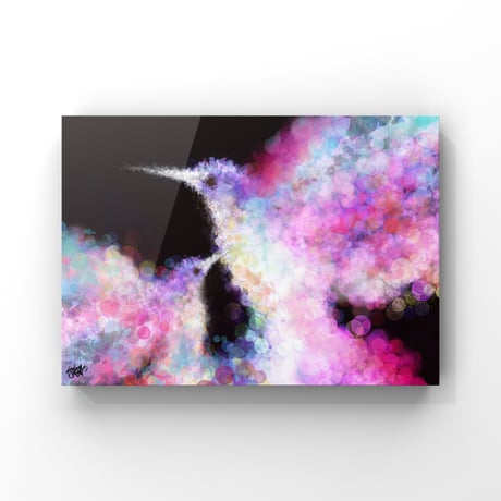 「羽ばたき」壁掛けアート