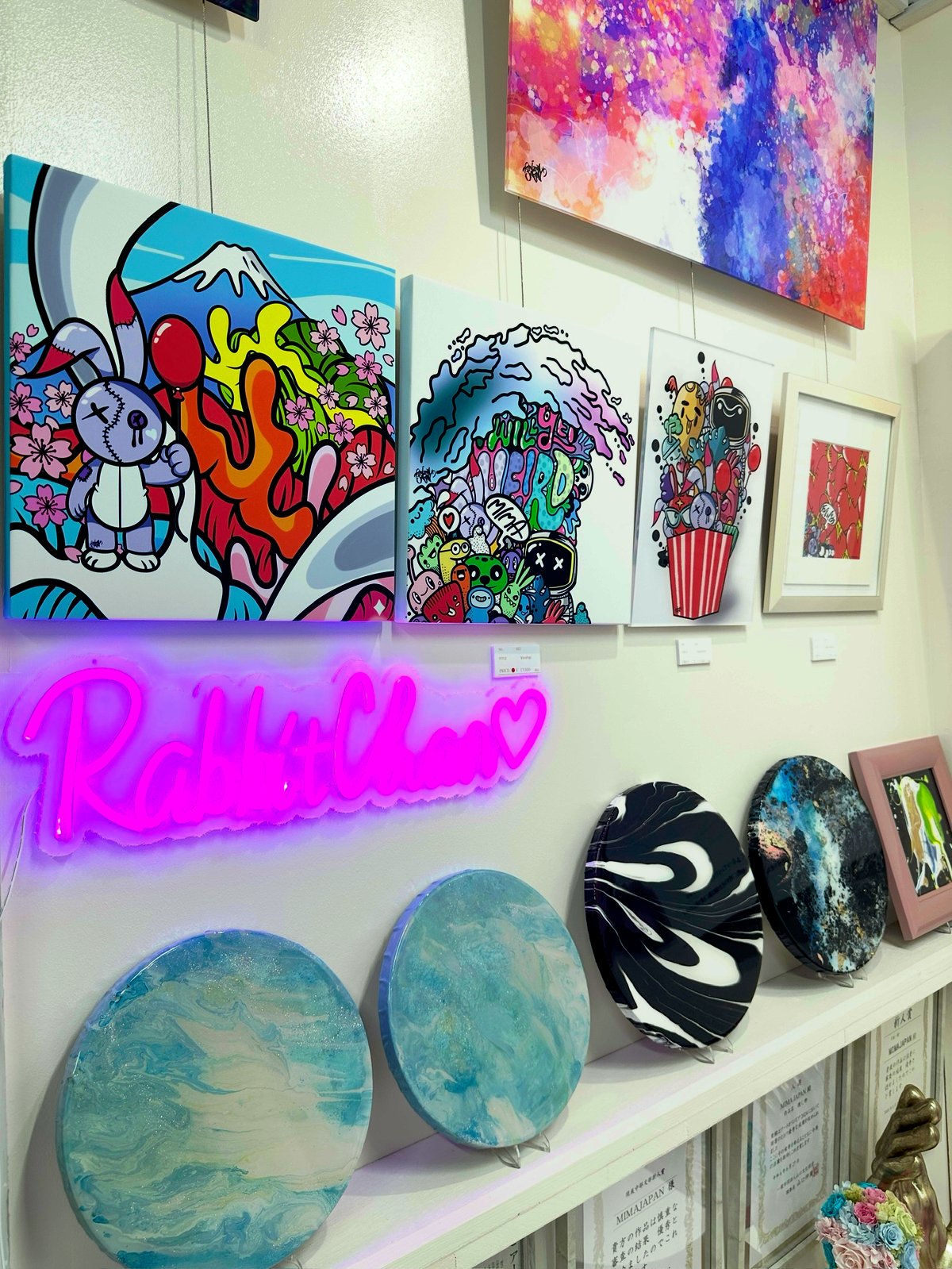 即納1点のみ アートパネル PopWave | MIMAJAPAN ART'STORE