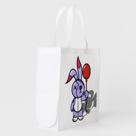 【新発売】傷だらけのラビット エコバッグ