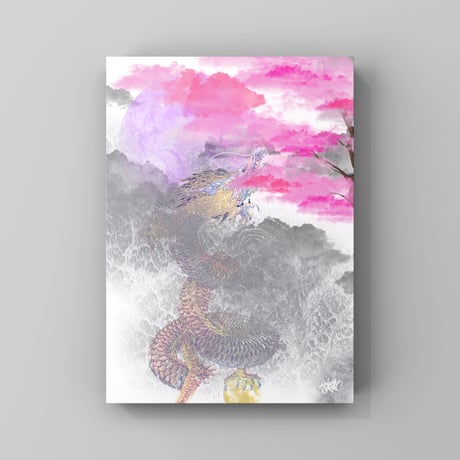 壁掛けアート「SAKURA〜雲が唸る頃」