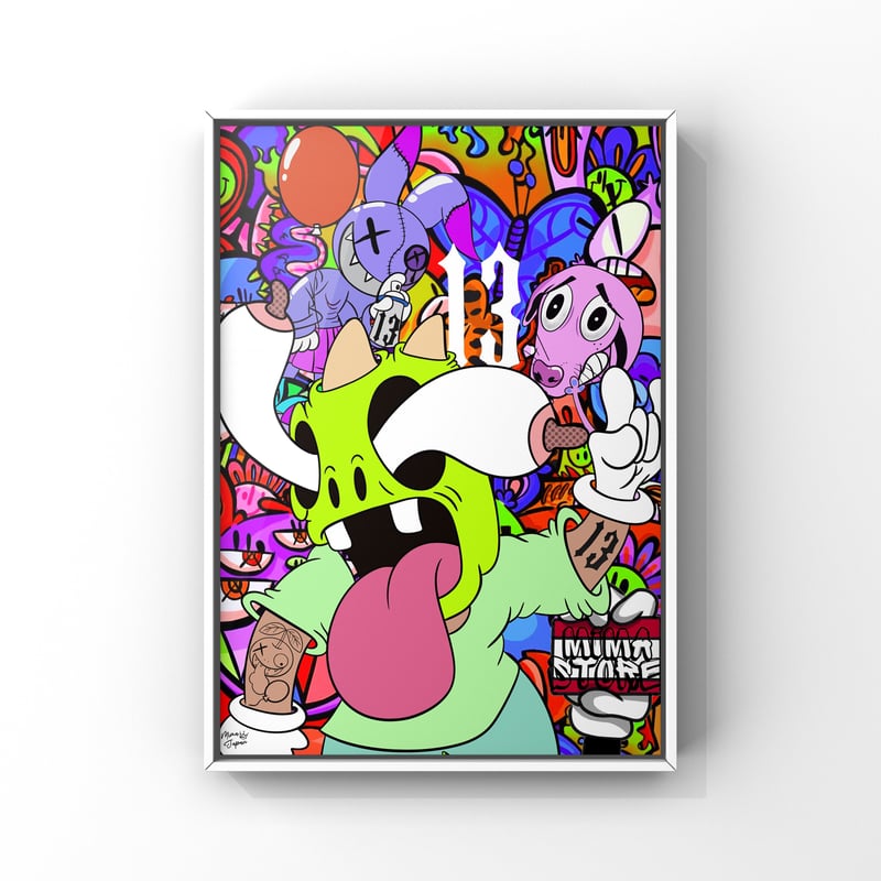 Ricky」アートパネル | MIMAJAPAN ART'STORE