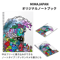 MIMAJAPANオリジナルノートブック
