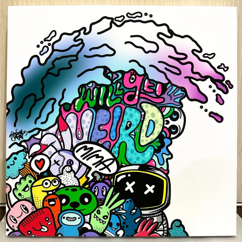 即納1点のみ アートパネル PopWave | MIMAJAPAN ART'STORE