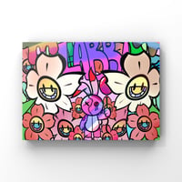 「SAKURA‘RabbitWorld！」壁掛アート