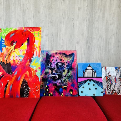 【NEW】美術館展示作品 複製パネル限定5枚