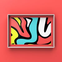 DesignArtパネルNo.6 【coral marble】