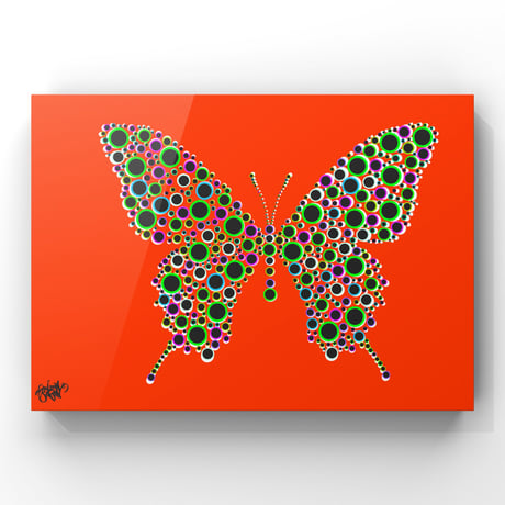 DesignArtパネル No.19「Dotrfly」/RED