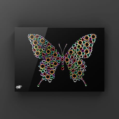 DesignArtパネル No.19「Dotrfly」/BLACK
