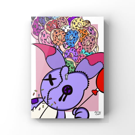 壁掛けアート「I didn't eat it.」