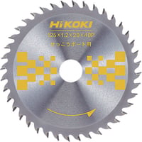 HiKOKI　チップソー（石こうボード用）　１２５ｍｍ×２０　４０枚刃