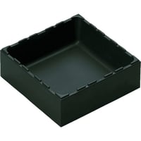 ｒｏｓｅ　AQURADO　ボックスタイプ　黒　間口×奥行×高さ144×144×50.5ｍｍ