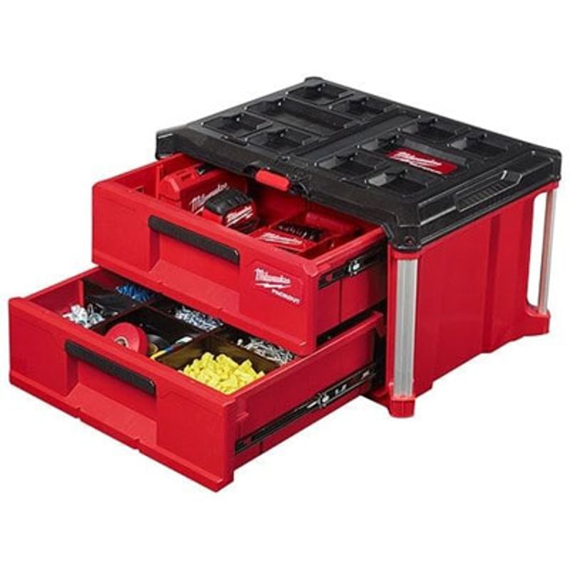 2杯の引き出し ミルウォーキー PACKOUT 引き出し収納 2段 | Fai Da Te