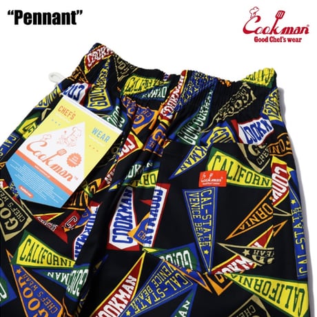 COOKMAN シェフパンツ Chef Pants Pennant [231-31848]