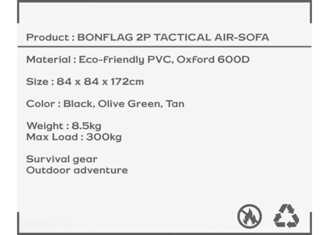BONFLAG Tactical Air Sofa 2P