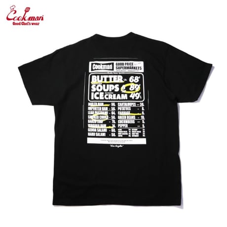 COOKMAN Tシャツ Supermarket [231-31093]
