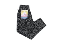 COOKMAN シェフパンツ Chef Pants Paisley Black [231-32832]