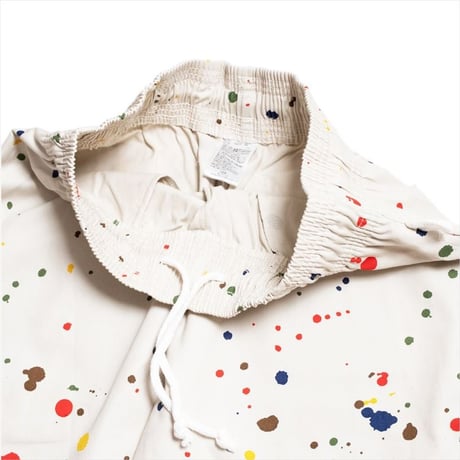 COOKMAN シェフパンツ Chef Pants Sauce Splash Beige [231-32854]