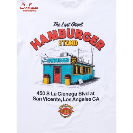 COOKMAN Tシャツ FATBURGER First Location [151-62025]