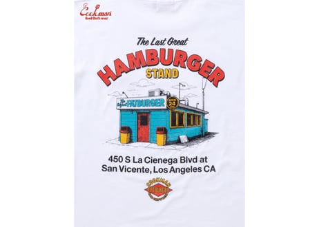 COOKMAN Tシャツ FATBURGER First Location [151-62025]