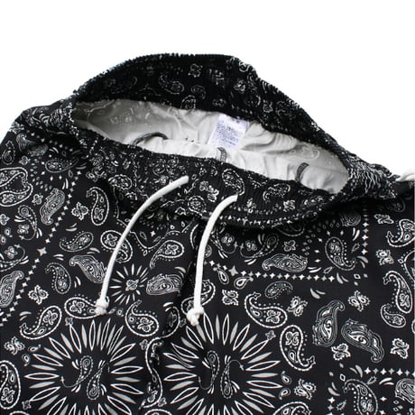 COOKMAN シェフパンツ Chef Pants Paisley Black [231-32832]