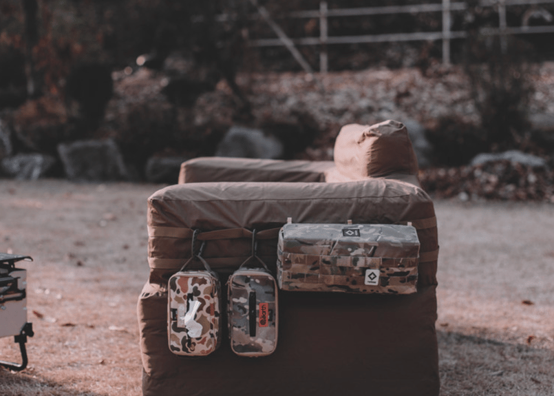 キャンプ　エアソファBONFLAG 2P TACTICAL AIR SOFA Tactical Air Sofa 2p : Camping Gear, Air Sofa, Premium