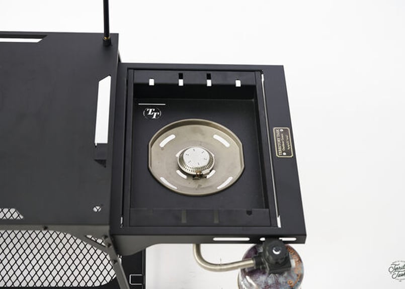 シンクインストーブフレーム+ワタリガラスのトーテム五徳 STOVE FRAME