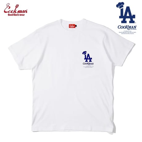COOKMAN Tシャツ Chef Hat LA City [231-51054]