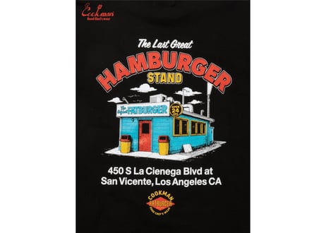 COOKMAN Tシャツ FATBURGER First Location [151-62025]