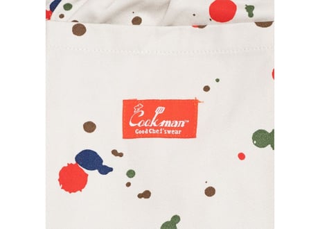 COOKMAN シェフパンツ Chef Pants Sauce Splash Beige [231-32854]